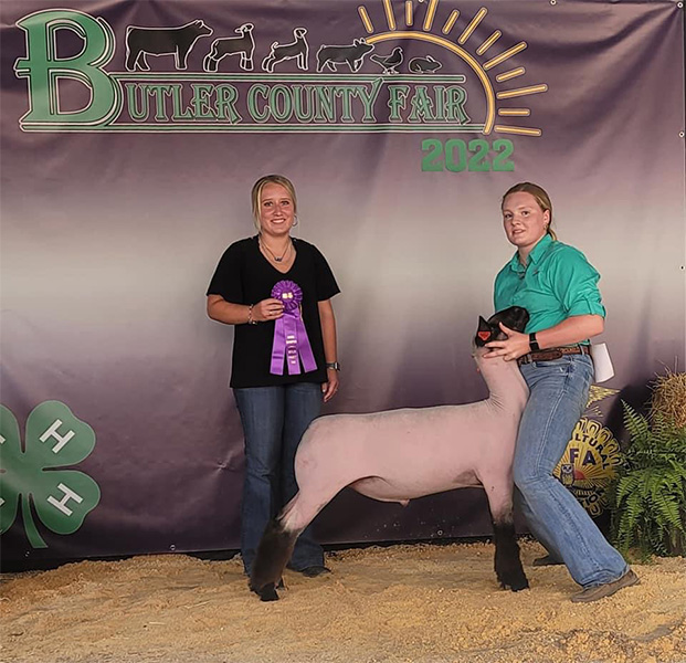 Grand Champion Market Lamb Butler CountyFair