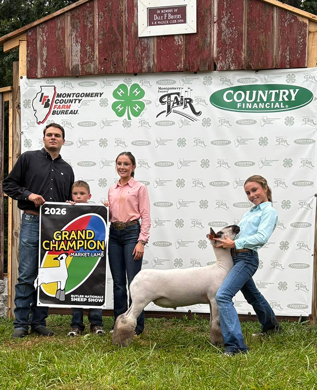 Grand Champion Market Lamb, Montgomery County Fair Grand Champion Market Lamb, Montgomery County Fair
