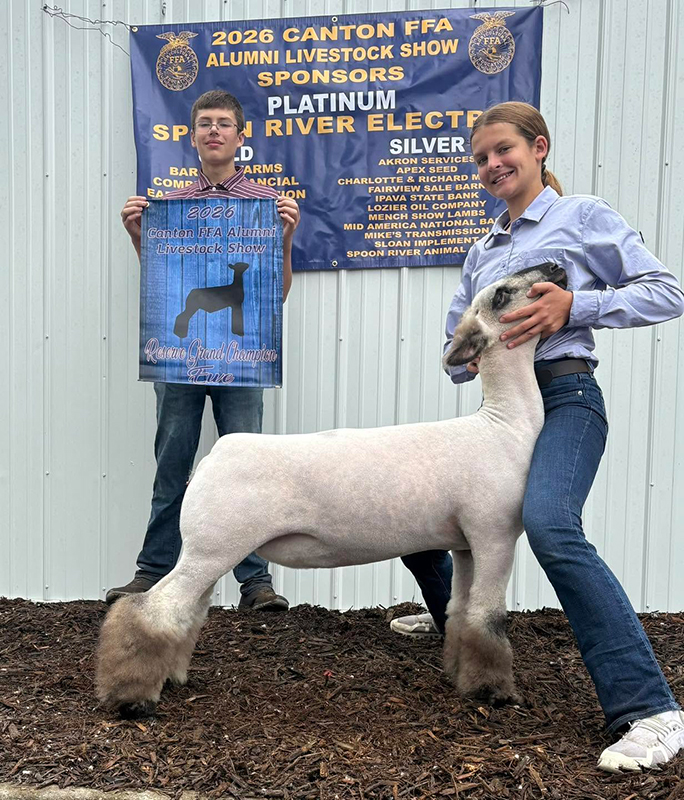 Reserve Champion Overall Ewe, Canton FFA Livestock Show Reserve Champion Overall Ewe, Canton FFA Livestock Show