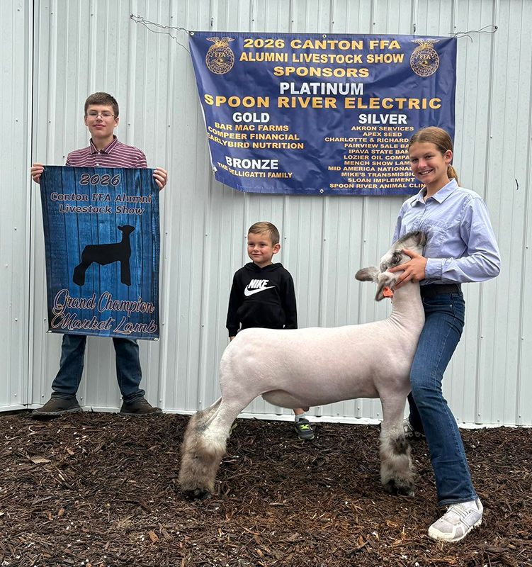 Grand Champion Market Lamb, Canton FFA Livestock Show Grand Champion Market Lamb, Canton FFA Livestock Show
