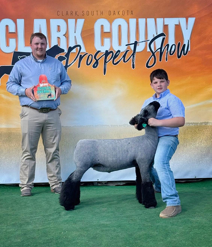 4th Overall Market Lamb, Clark Co Prospect Show 4th Overall Market Lamb, Clark Co Prospect Show