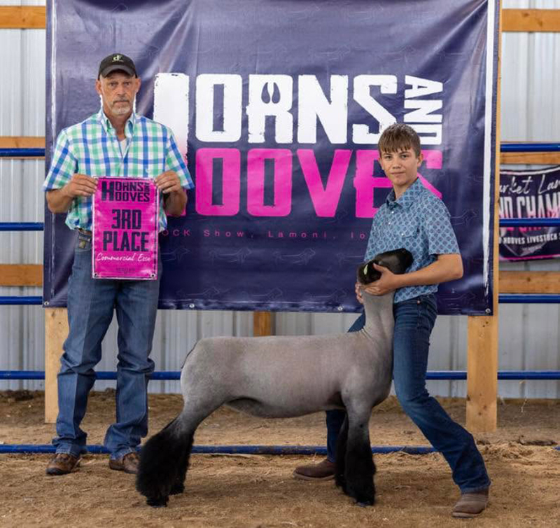 3rd Overall Breeding Ewe, Horns and Hooves Jackpot 3rd Overall Breeding Ewe, Horns and Hooves Jackpot