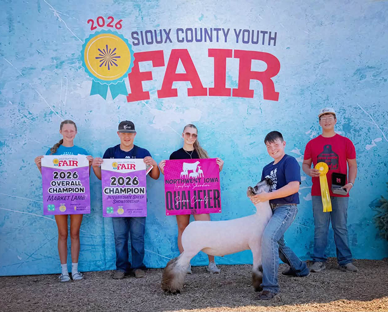 Grand Champion Market Lamb, Sioux County Youth Fair Grand Champion Market Lamb, Sioux County Youth Fair