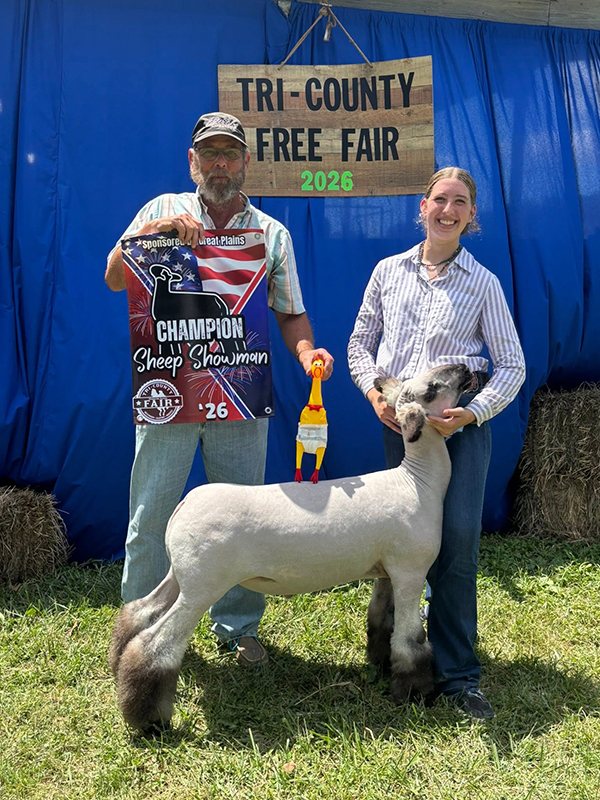 Champion Hampshire Market Lamb, Tri-County Free Fair Champion Hampshire Market Lamb, Tri-County Free Fair
