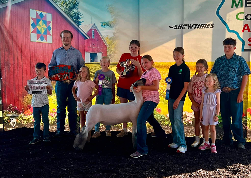 Grand Champion Market Lamb, Mercer County 4-H Fair Grand Champion Market Lamb, Mercer County 4-H Fair