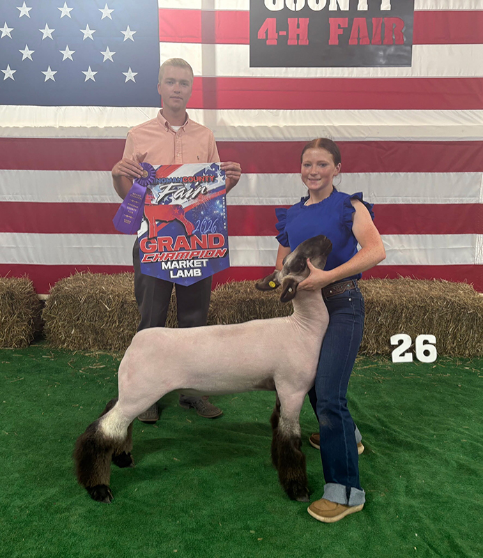 Grand Champion Market Lamb, Kingman County Fair Grand Champion Market Lamb, Kingman County Fair