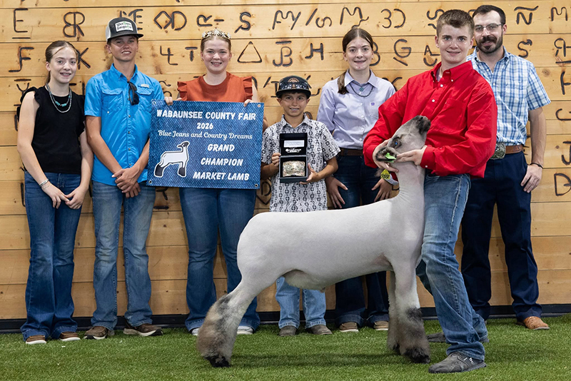 Grand Champion Market Lamb, Wabaunsee County Fair Grand Champion Market Lamb, Wabaunsee County Fair