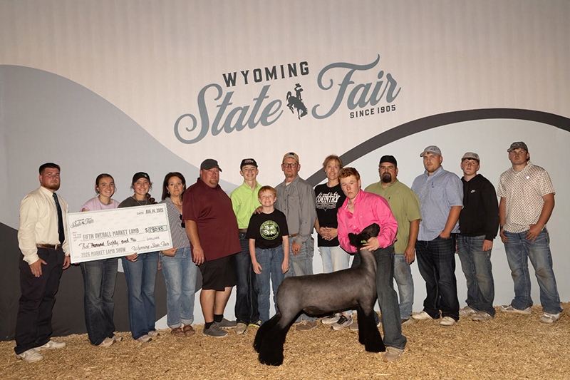 5th Overall Market Lamb, Wyoming State Fair 5th Overall Market Lamb, Wyoming State Fair
